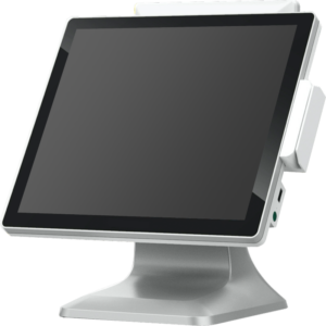 Белый POS-терминал PayTor Falcon с монитором покупателя 11,6″